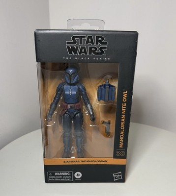 Star Wars Black Series MANDALORIAN NITE OWL 6'' Action Figure Brand New