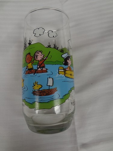 McDonalds Camp Snoopy Charlie Brown Glass 1988 - Imagen 4 de 5