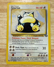 Wizards of the Coast Pokemon TCG Snorlax 27/64 Jungle Rare Regular Unlimited HP on eBay