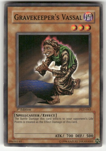 Gravekeeper's Vassal [1st Edition] PGD-063 card