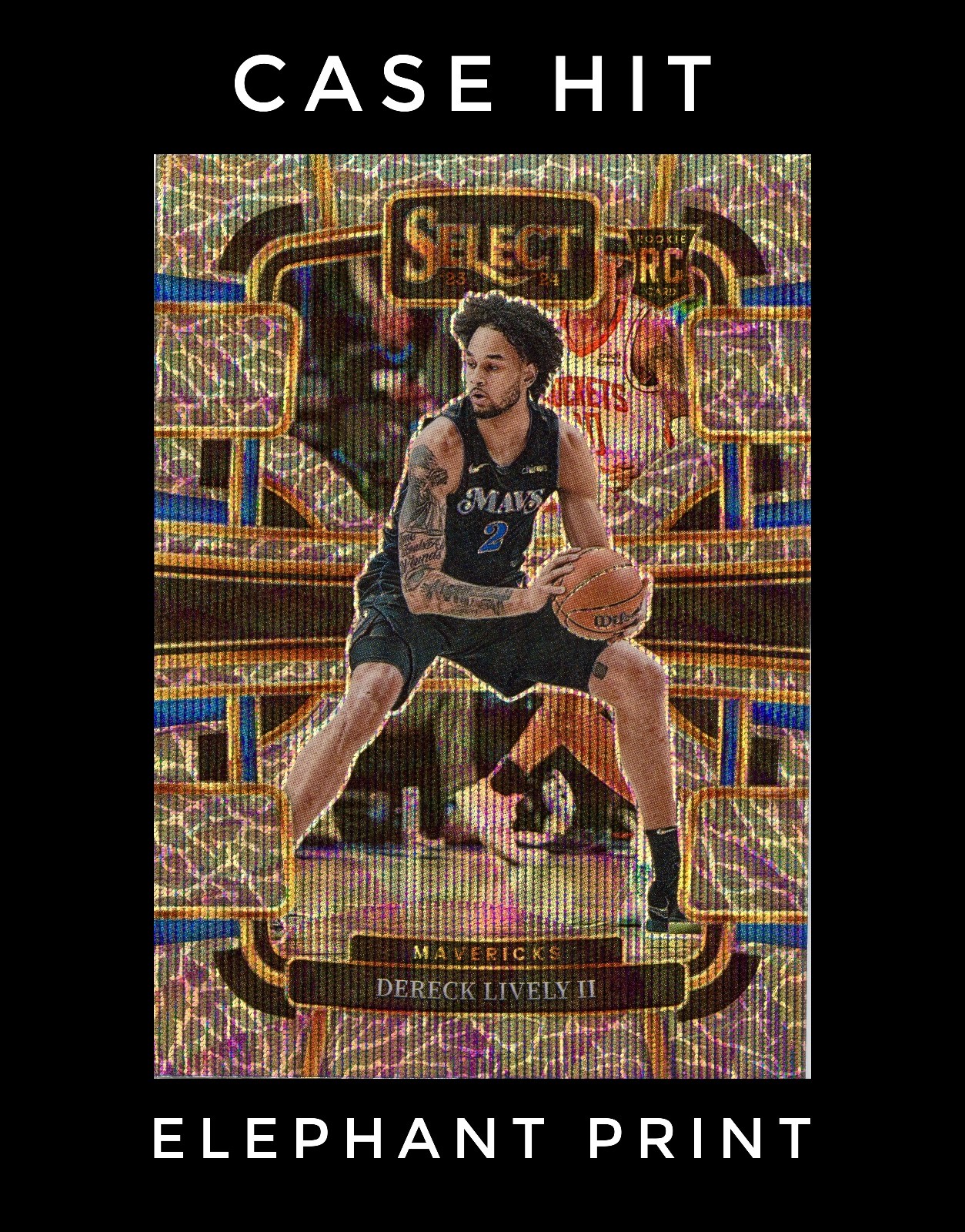 2023-24 Panini Select Dereck Lively II Rookie Elephant Prizm RC #76