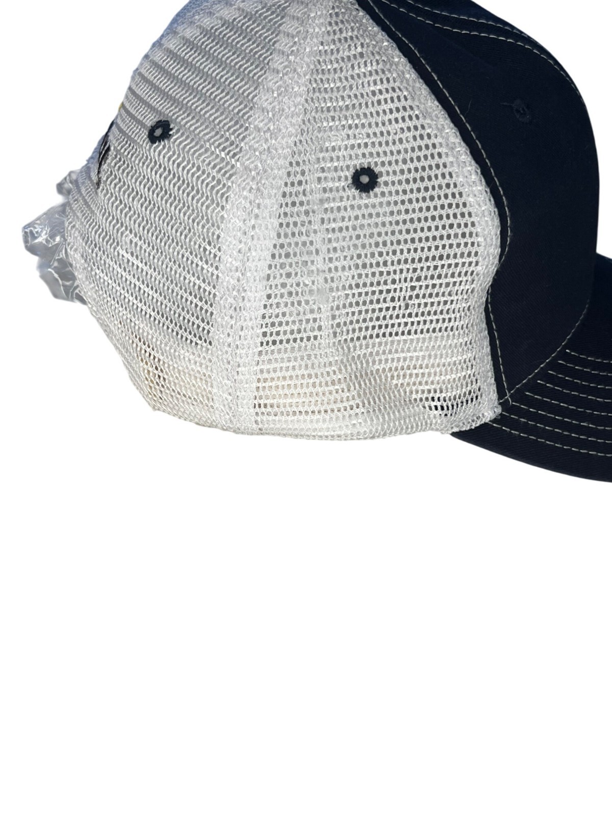 Simplot Snapback Mesh Back Trucker Blue/White One… - image 4