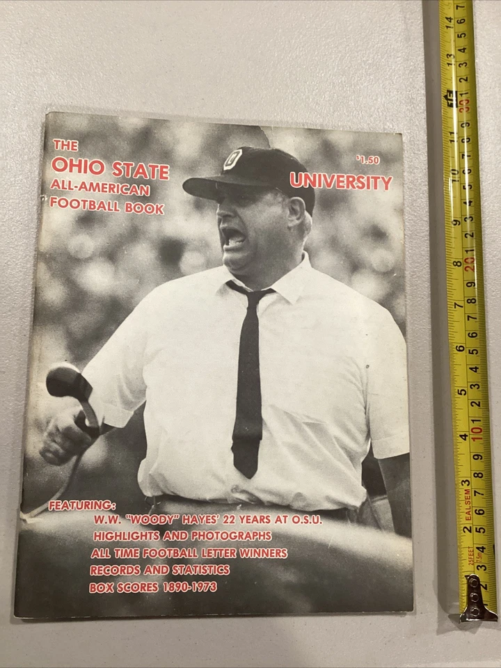 1973 The Ohio State University Buckeyes All American Football Book Program - Image 2 of 4