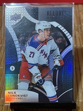 2021-22 Upper Deck Allure #106 Nils Lundkvist Black Rainbow
