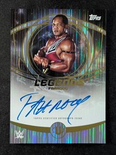 2025 Topps Universe WWE FAAROOQ Auto Flare Legends Superstar #LGA-FAA