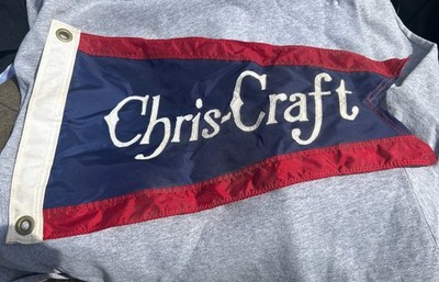 VINTAGE CHRIS CRAFT BOAT FLAG. Great Condition