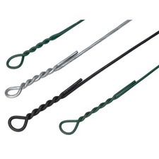 ACCENT WIRE PRODUCTS KGBT 14g x 13ft x 250 Bale Ties,Wire Ties,Painted,PK250 38D