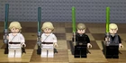 Luke Skywalker Lego Mini Figure Lot X4 Official Legos