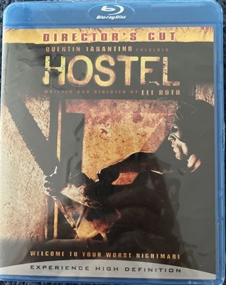Hostel Directors Cut Blu-ray (Sealed, 2007, Unrated)