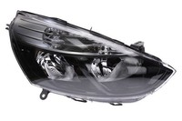 Renault Clio MK4 Scheinwerfer Rechts 13-16 Schwarz Passagier Seite O/S OEM