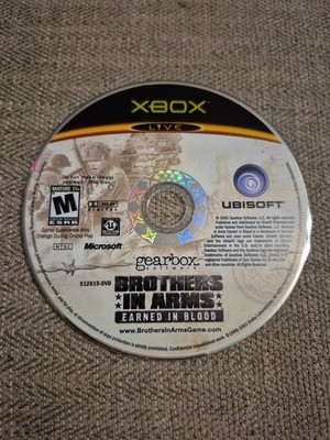 Brothers in Arms: Earned in Blood (Xbox, 2005) DISC ONLY, NO USPS TRACKING