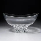 Steuben Crystal Floret Bowl Signed Steuben Art Glass Handcrafted Lead Crystal US