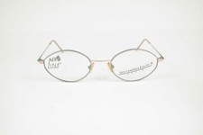 Vintage Aeroline 452 48 19 135 Silver Oval Glasses Eyeglasses NOS