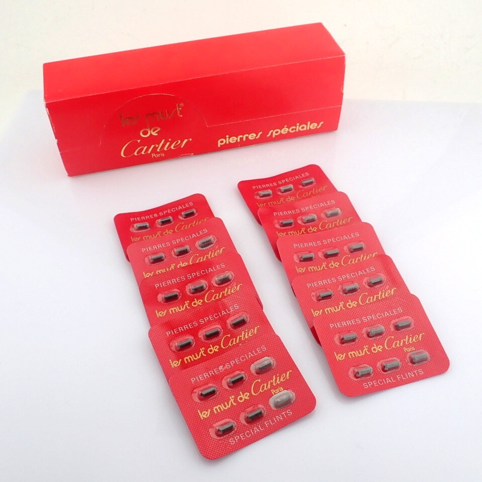 Cartier Lighter flint Les Must de special flints Pierres