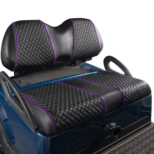 NOKINS Golf Cart Diamond Seat Covers Kit, Fits Club Car Precedent Standard Front