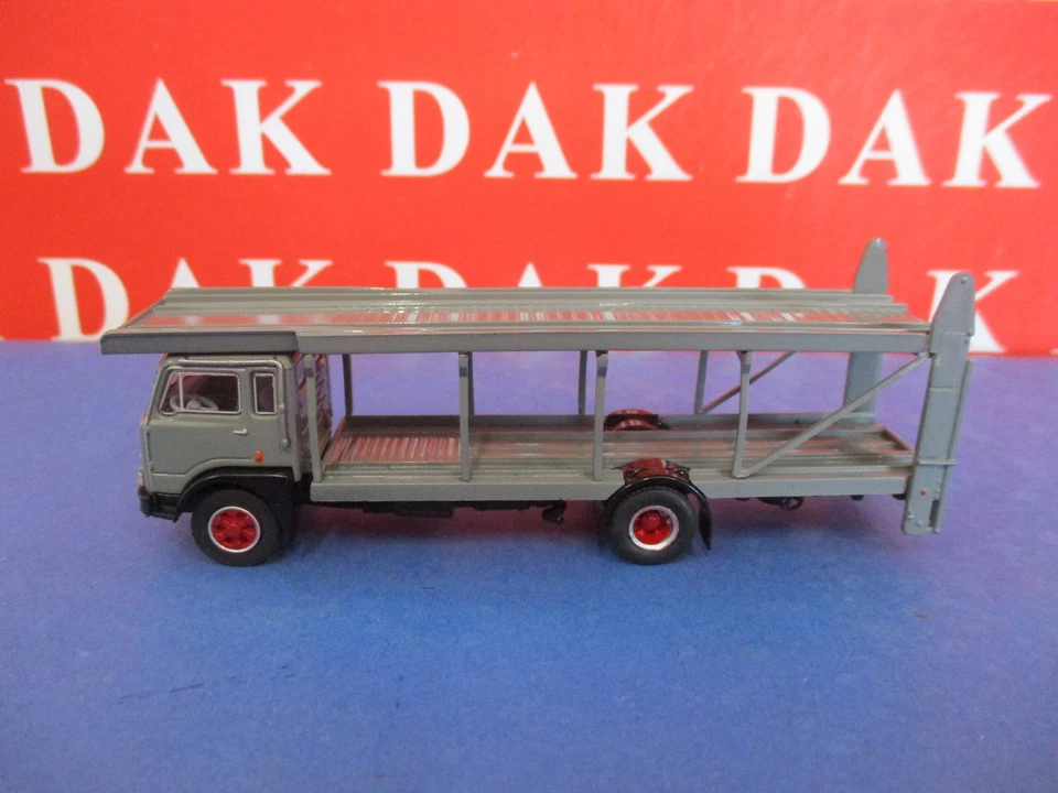 1/87 Modellino Camion Truck Fiat 640 Bisarca Grigia Nera by Brekina - Immagine 2 di 4