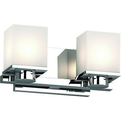 Volume Lighting 1152 ryn 2 Light 13'' Wide Vanity Light with Frosted Glass