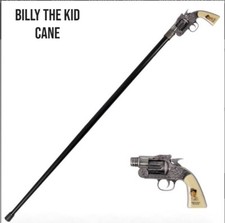 Billy the Kid pistola revolver manico canna bastone da passeggio gentiluomo a forma di pistola