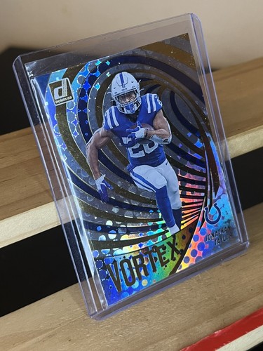 Jonathan Taylor #VTX-11 2022 Panini Donruss Vortex card