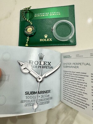 ROLEX SUBMARINER カタログ 冊子セット Rolex Submariner Booklet Set From 2008 | eBay
