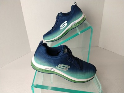 skechers women's skech air shoes in navy