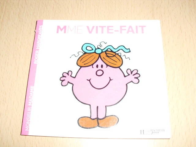 MME VITE-FAIT Roger Hargreaves Collection "Monsieur Madame" - Photo 1/1