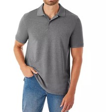 NWT Mens Members Mark Stretch Pique Polo Short Sleeve