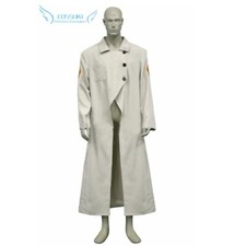 Male/Female Long Coat Trench Coat Team Fortress 2 Medic Cosplay Fashion Costume
