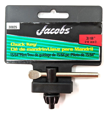 NEW! Jacobs® #30825 3/8” Chuck Key, 15/64” Pilot, Model K30 | eBay