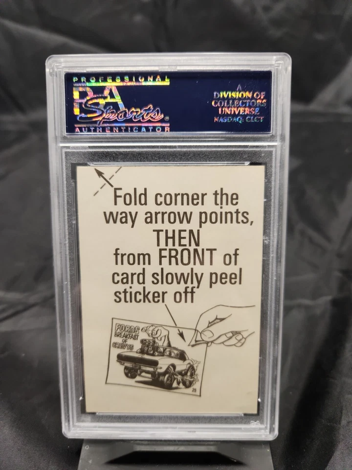 #21 H2O Go - 1969 Odd Rods PSA 5 EX - Image 2 of 2