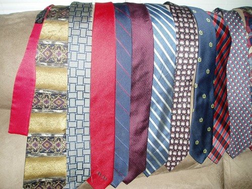 "MEN'S, Lot of 20, 100% SILK NECK TIES", Torriani, Muench, Joseph & Feiss...... - Picture 2 of 12