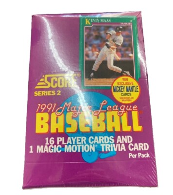 1991 SCORE Baseball - Complete Your Set #601 - #800 Singles