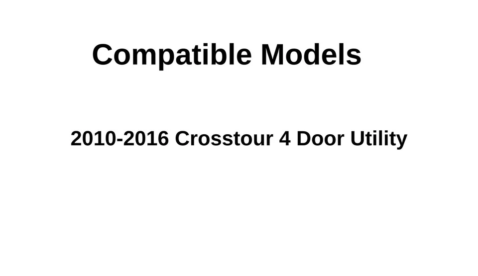 Fits 2010-2016 Honda Crosstour Back Window Glass Rear Heated Foto 4 de 4