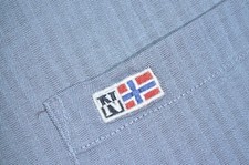 Napapijri Men's Long Sleeve Striped Shirt Size M