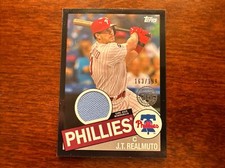 2020 Topps - 1985 Topps Baseball Relics Series 2 Black #85TR-JR J.T. Realmuto...