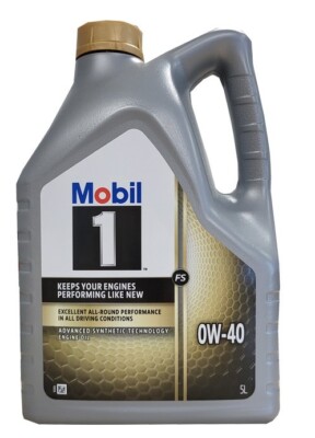 Mobil 1 FS 0W-40 Motoröl MB 229.5 Porsche A40  VW 50200 VW 50500  5 Liter