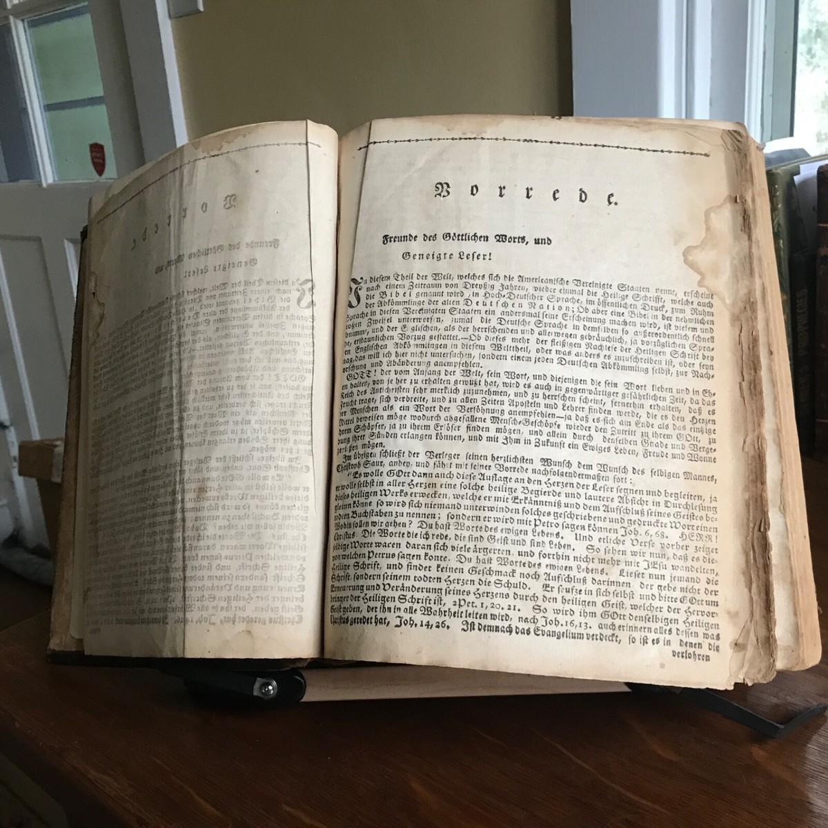 1805 Biblia, das ist: die Ganze Göttliche Heilige Schrift Alten
