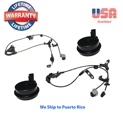 Abs Sensors TRQ 28WP28J Rear Speed Sensor Set Fits 2007-2017 Jeep Compass... Abs Wheel - Foto 10