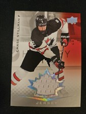 2021 Chase Stillman Team Canada Game Used Jersey 
