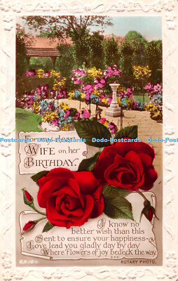 R362209 Für meine liebe Frau zum Geburtstag weiß ich keinen besseren Wunsch als diesen E R 10