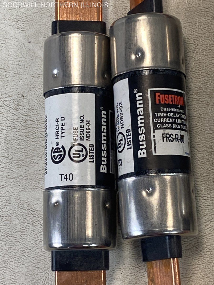 Bussmann FRSR80/110 + Littelfuse FLSR 70 DE TD Current Limiting RK5