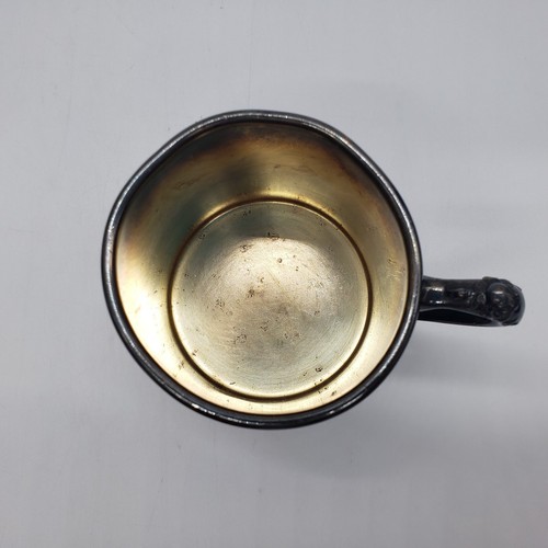 Pairpoint Mfg. Co New Bedford Mass. Quadruple Plate Cup Mug B430 - 第 6/11 張圖片