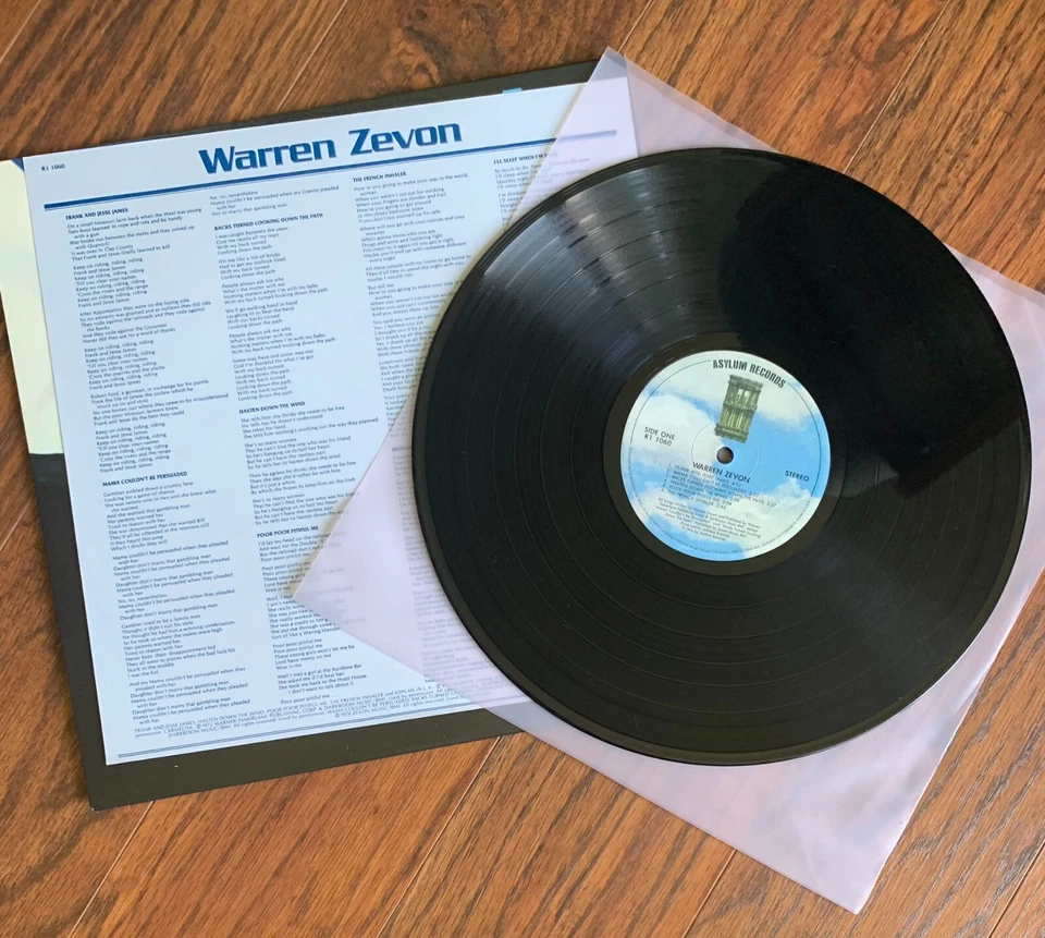 Warren Zevon 1976 Debut 2009 Reissue Cut by Kevin Gray @ AcousTech Mastering EX - Image 4 of 4