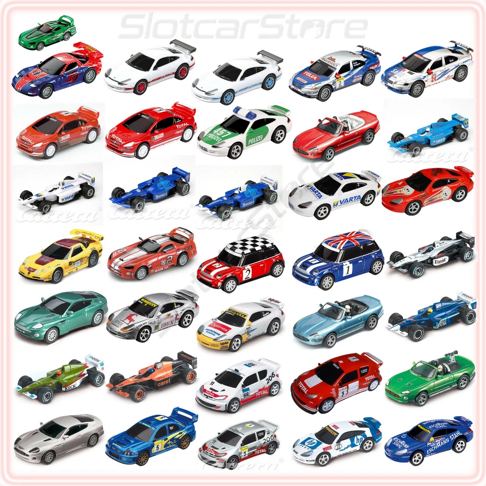 Carrera GO Auto Auswahl Sortiment 2001 2002 2003 2004 2005 1:43 Slotcar analog