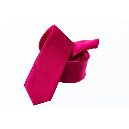 Mens Tie Plain Solid Colour Classic Slim Skinny Smart Party Wedding Thin Neck - Picture 62 of 148