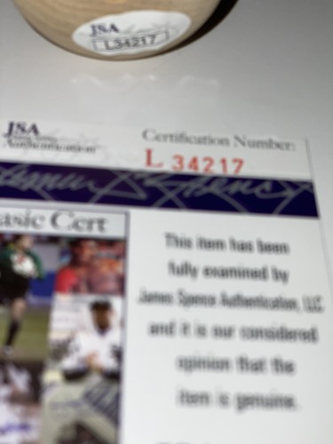 Monte Irvin Autographed Bat Louisville Slugger - Picture 6 of 6