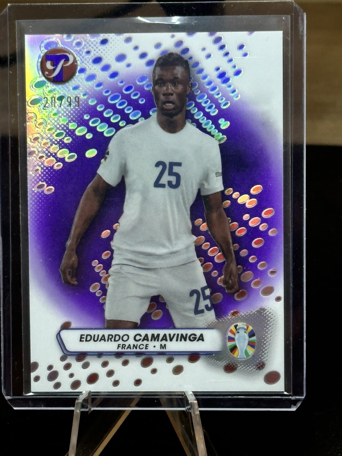 2023 Topps Pristine Road to UEFA Euro 2024 - Eduardo Camavinga #47 ...