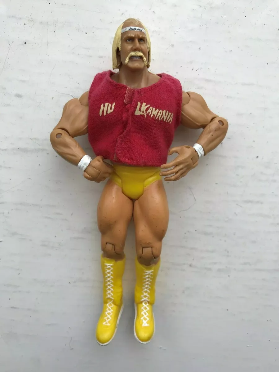 WWF WWE HULK HOGAN JAKKS WRESTLING ACTION FIGURE CLASSIC SUPERSTARS SERIES 8