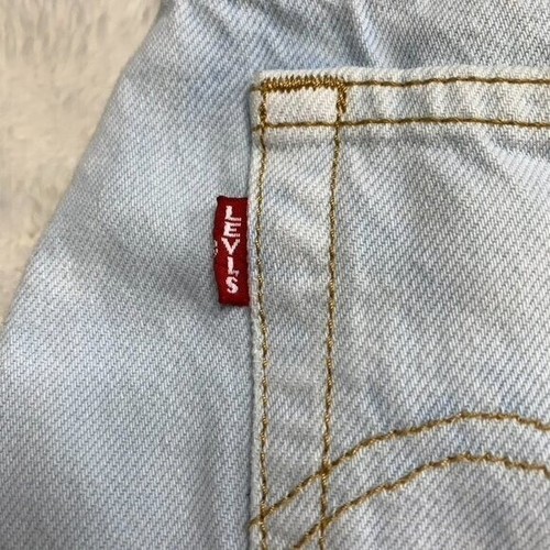 Levi's Women's Wedgie Straight Big E Premium Light Denim Jeans Size 30 x 25.5" - Picture 3 of 16