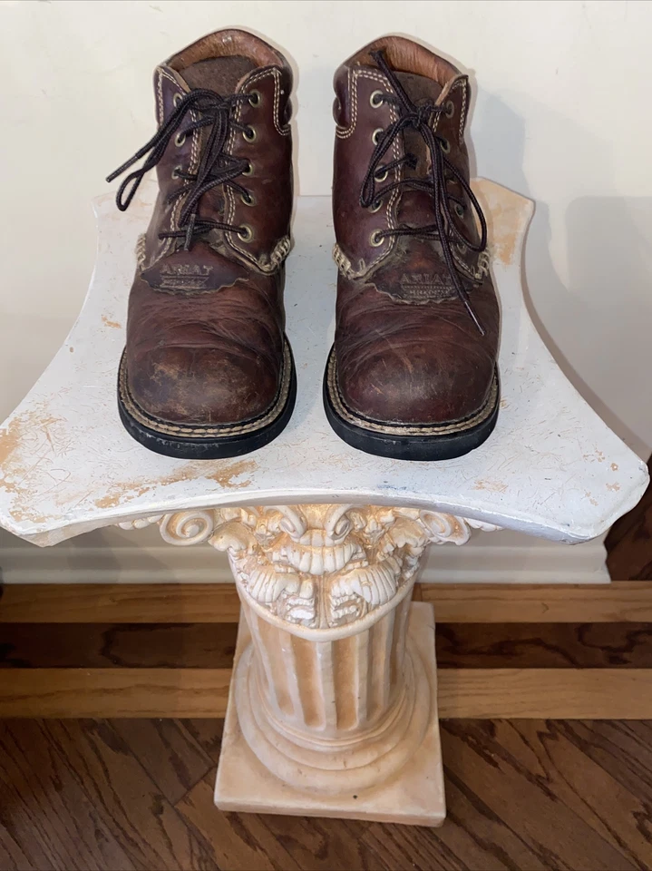 Mujer Ariat Western Botines Kilt Botas EU 38 US 7.5 Cuero Corbata Senderismo Marrón Foto 3 de 4